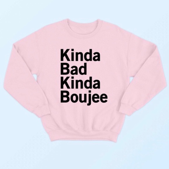 NEW Oversized Boujee Sweatshirts S-5X women fun - Picture 4 of 5